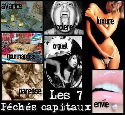 les 7 péchés capitaux